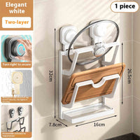 Wall-mounted Punch-free Kitchen Storage Rack