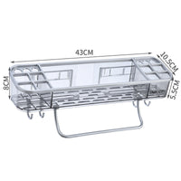 BathWall Caddy
ShowerNest Rack
WallTidy Organizer
AquaHold Shelf
CleanSpace Mount