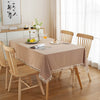 All Cotton Washed Cotton Tassel Coffee Table  Cloth Table Cloth