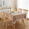 All Cotton Washed Cotton Tassel Coffee Table  Cloth Table Cloth